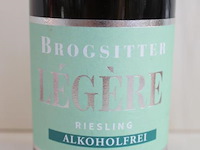 Brogsitter légëre riesling alcohol vrij - 75 cl - winkelverkoopprijs € 11.95 - afbeelding 2 van  3