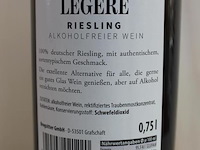 Brogsitter légëre riesling alcohol vrij - 75 cl - winkelverkoopprijs € 11.95 - afbeelding 3 van  3