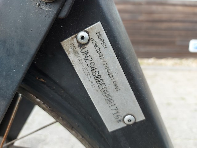 Bromfiets, solex black n roll, s4800d, 2008 - afbeelding 6 van  17