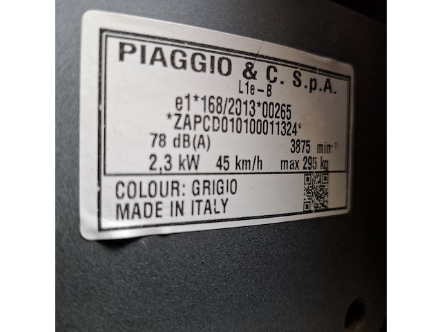 Bromscooter, vespa, sprint, 2024 - afbeelding 6 van  29