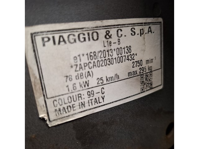 Bromscooter, vespa, sprint 4t, 2020 - afbeelding 16 van  34