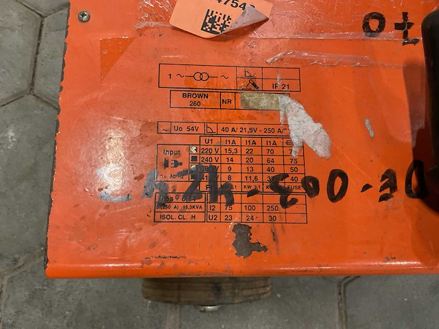 Bromu 260 lasmachine - afbeelding 3 van  7