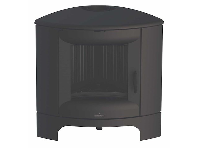 Bronpi - bremen hoek - houtkachel - gietijzer - vrijstaand - afbeelding 1 van  8