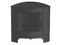 Bronpi - bremen hoek - houtkachel - gietijzer - vrijstaand