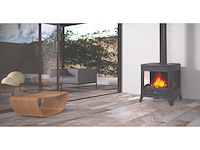 Bronpi - bury 14 3-zijdig gietijzer - houtkachel - afbeelding 3 van  8