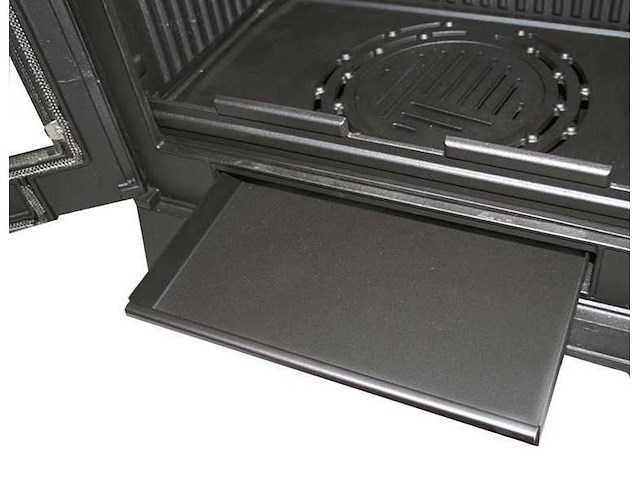 Bronpi - bury 14 3-zijdig gietijzer - houtkachel - afbeelding 4 van  8