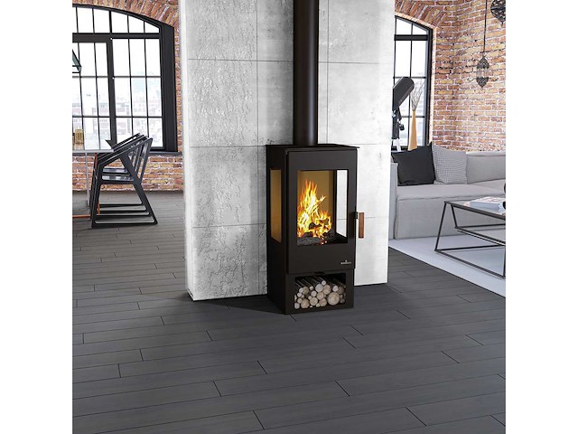 Bronpi - estrella - houtkachel - vrijstaand - houtopslag - afbeelding 2 van  3