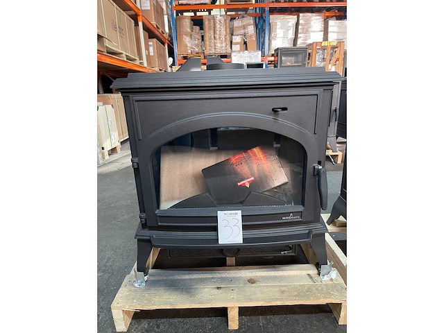 Bronpi - etna - gietijzer - zijlade - houtkachel - afbeelding 8 van  8