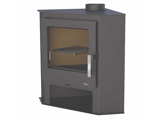 Bronpi - lerma hoek - houtkachel - vrijstaand - afbeelding 1 van  9
