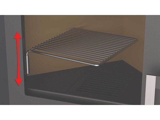 Bronpi - lerma hoek - houtkachel - vrijstaand - afbeelding 4 van  9