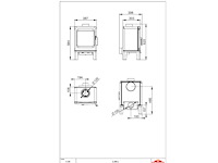 Bronpi - lira - houtkachel - vrijstaand - afbeelding 3 van  5