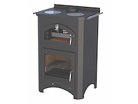 Bronpi - monza met oven - vrijstaand - houtkachel - gietzijer - afbeelding 1 van  10