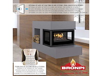 Bronpi - paris 70 panorama - houtkachel - inzethaard - afbeelding 2 van  4