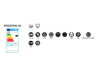 Bronpi - preston - gietijzer - houtkachel - afbeelding 6 van  8