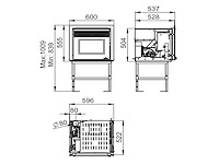 Bronpi - tavira - inzethaard - pelletkachel - afbeelding 3 van  5