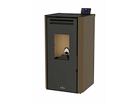 Bronpi - tina mocca - pelletkachel - afbeelding 1 van  3