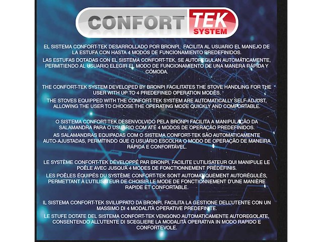 Bronpi - trebol - vrijstaand - pelletkachel - afbeelding 4 van  7