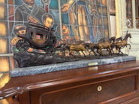 Brons sculptuur c.m russel stijl - afbeelding 4 van  5