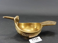 Brons/koperen mexicaanse asbak - afbeelding 1 van  5