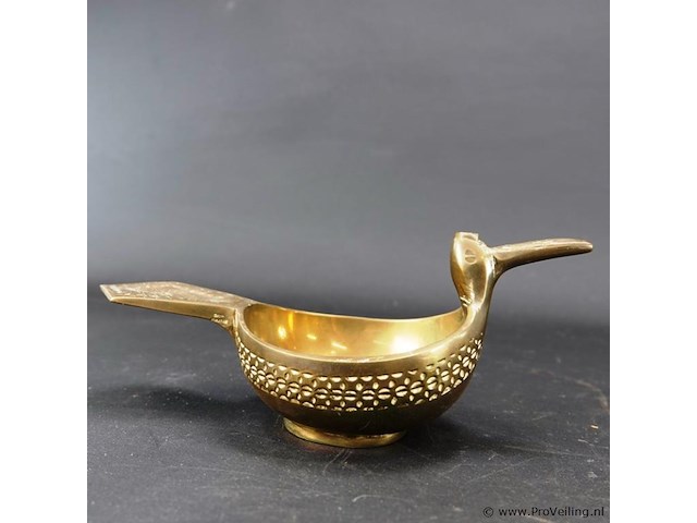 Brons/koperen mexicaanse asbak - afbeelding 4 van  5