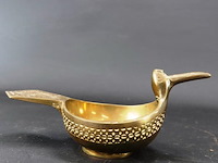 Brons/koperen mexicaanse asbak - afbeelding 4 van  5