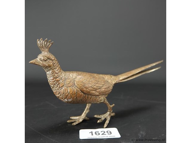 Brons/messing vogel - afbeelding 1 van  3