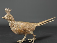 Brons/messing vogel - afbeelding 1 van  3