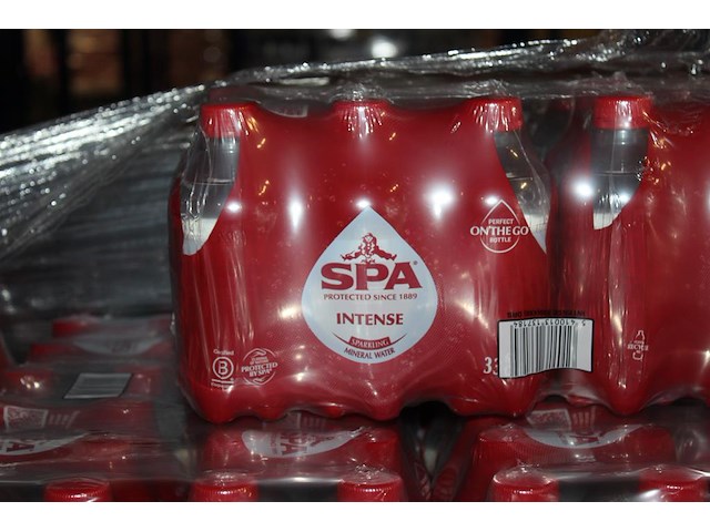 Bronwater spa rood intense. 85 packs a 24 x 0,33l. 2040 flessen. bod is inclusief 306 euro statiegeldwaarde... - afbeelding 3 van  3