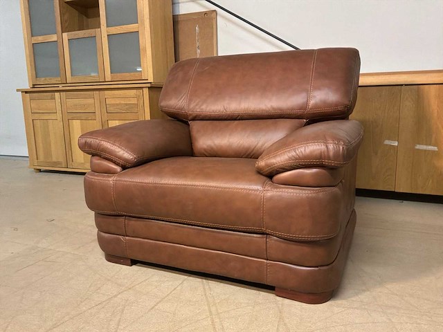 Bronx leren fauteuil - afbeelding 2 van  9