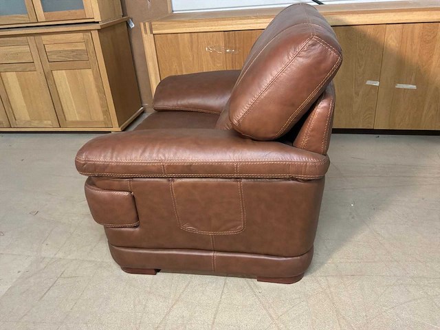 Bronx leren fauteuil - afbeelding 7 van  9