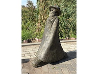 Bronzen abstract sculptuur