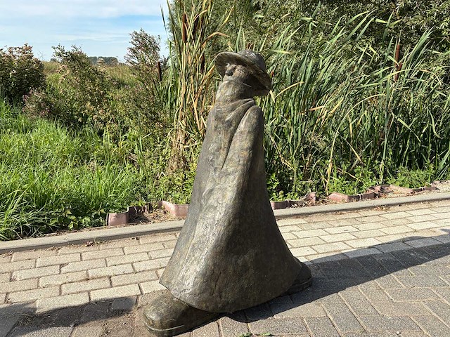 Bronzen abstract sculptuur - afbeelding 3 van  4