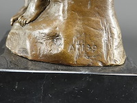 Bronzen beeld de denker naar rodin - afbeelding 2 van  5