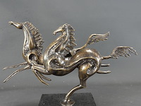 Bronzen beeld flying horses - afbeelding 2 van  5