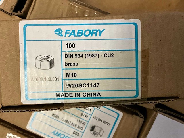 Bronzen bouten en moeren - afbeelding 4 van  5