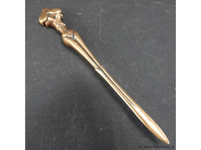 Bronzen briefopener - afbeelding 2 van  5