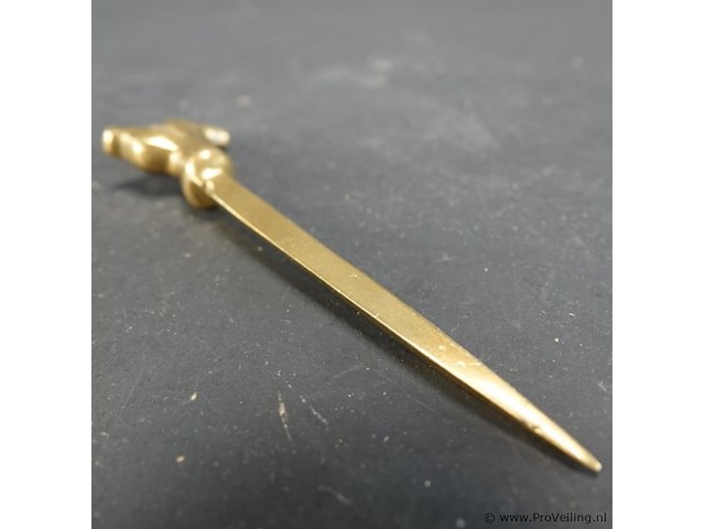 Bronzen briefopener - afbeelding 5 van  5