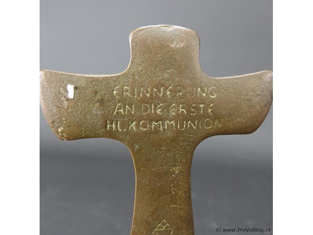 Bronzen crucifix - afbeelding 5 van  5