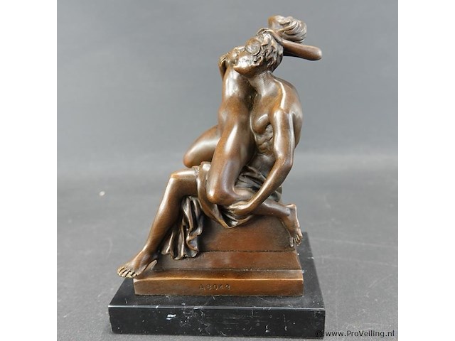Bronzen erotisch beeld - afbeelding 3 van  5