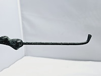 Bronzen figurine vrouwelijke golfer - afbeelding 5 van  5