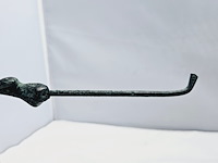 Bronzen figurine vrouwelijke golfer - afbeelding 3 van  5