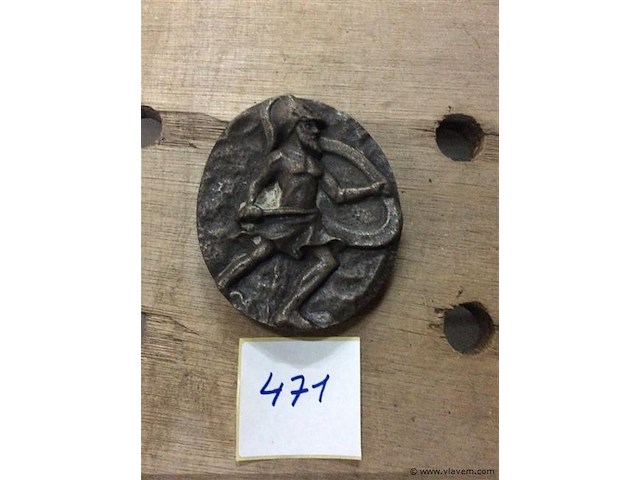 Bronzen figuurtje - afbeelding 1 van  2