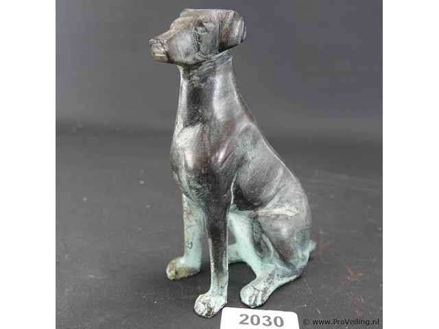 Bronzen hond - afbeelding 1 van  5