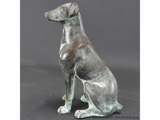Bronzen hond - afbeelding 2 van  5