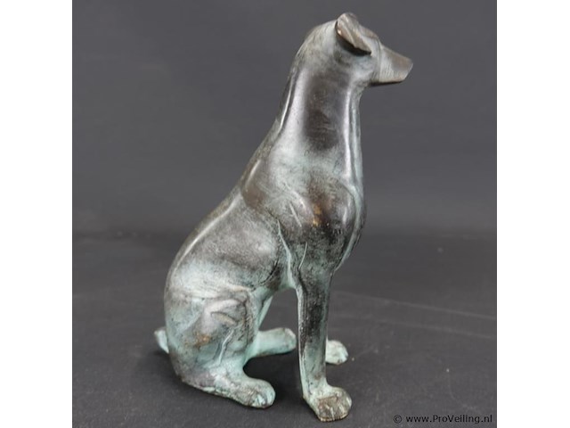 Bronzen hond - afbeelding 4 van  5
