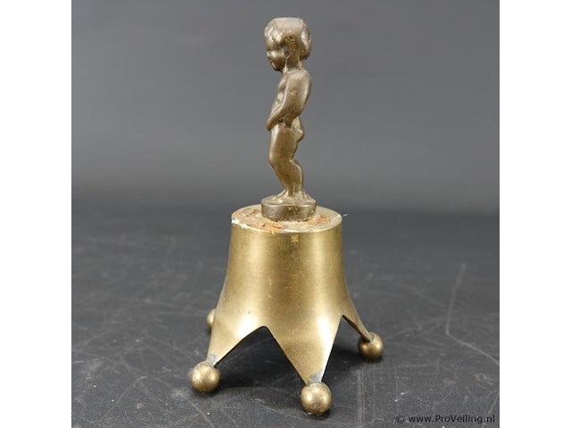 Bronzen manneken pis - afbeelding 3 van  5