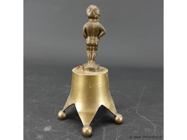 Bronzen manneken pis - afbeelding 4 van  5