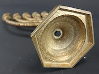 Bronzen menora - afbeelding 5 van  5