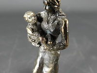 Bronzen moeder met kind - afbeelding 2 van  5