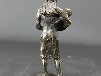 Bronzen moeder met kind - afbeelding 3 van  5